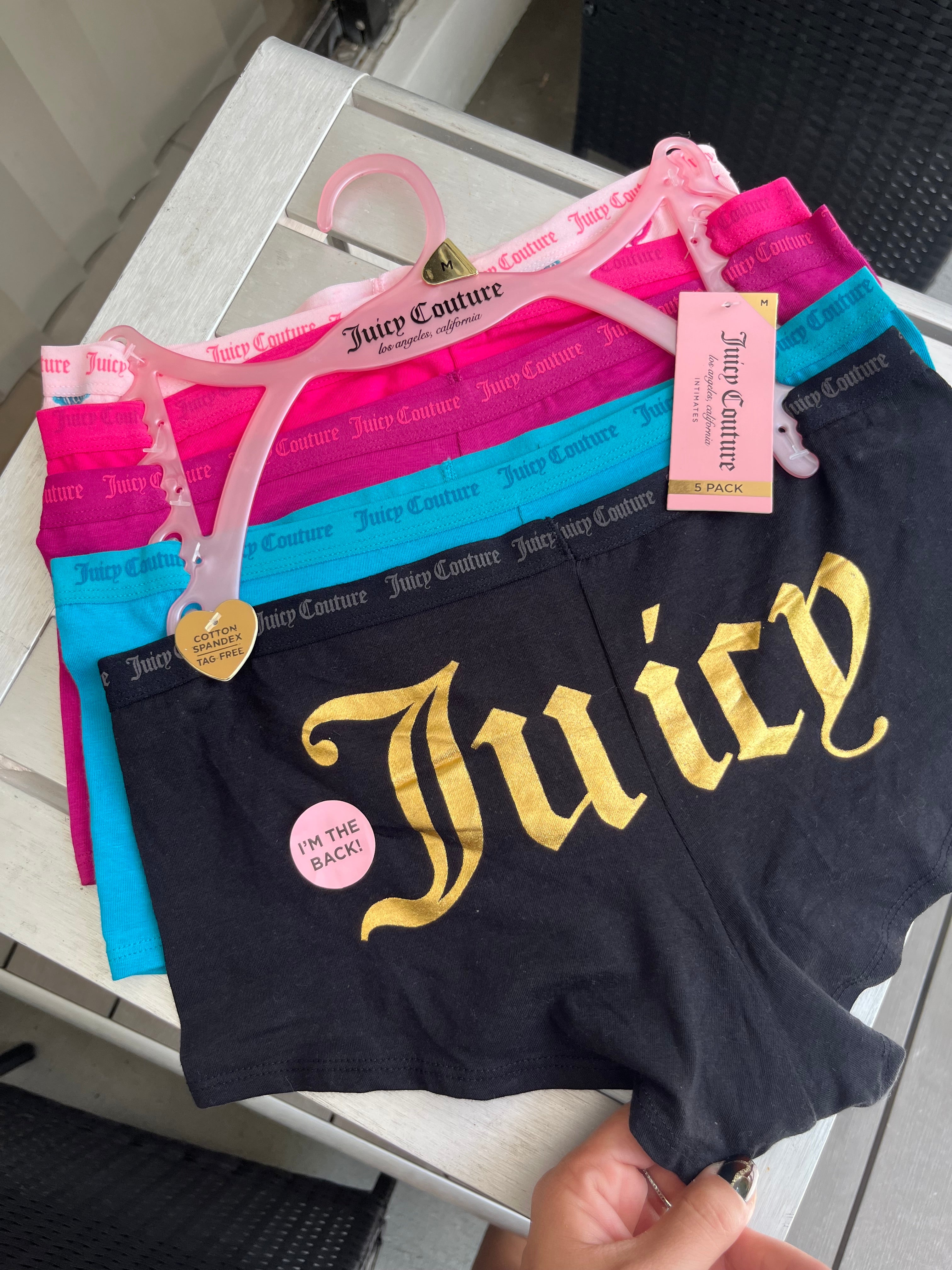 Pack colaless juicy couture x5