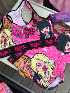 Conjunto short y top bratz