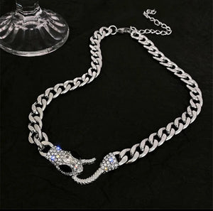 Collar Silver Viper