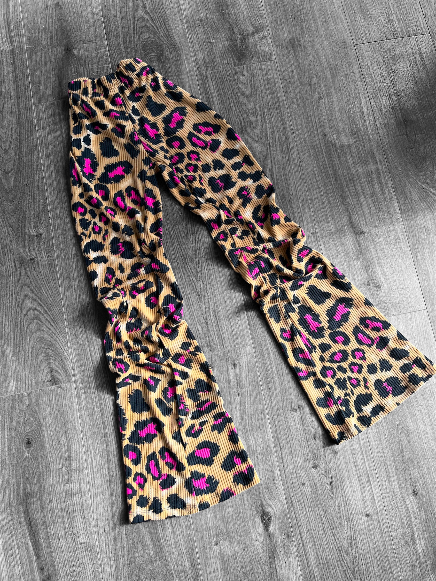 Calza oxford print and Pink
