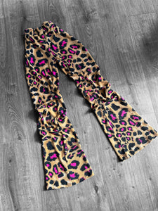 Calza oxford print and Pink