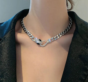 Collar Silver Viper