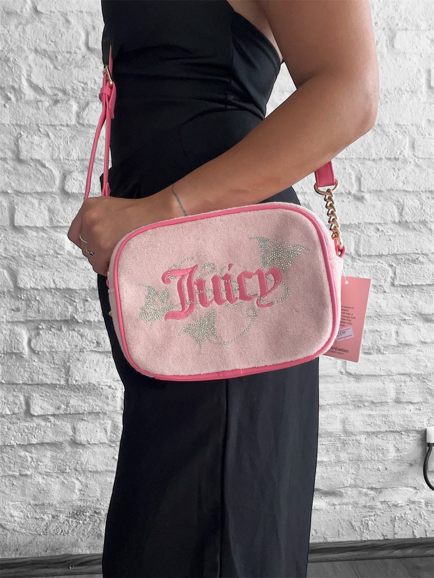 Bandolera juicy couture Pink