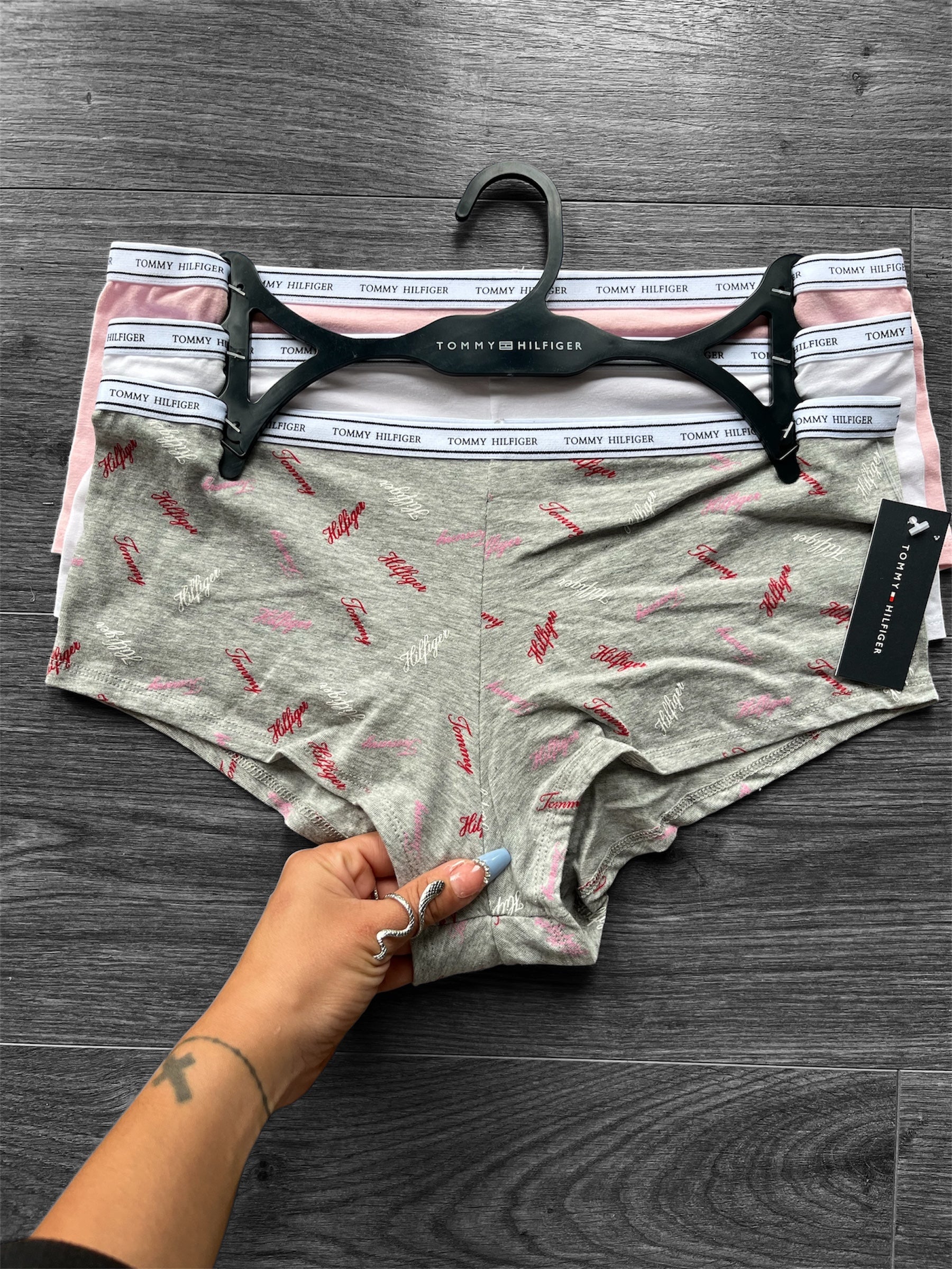 Pack boxer femeninos tommy x3