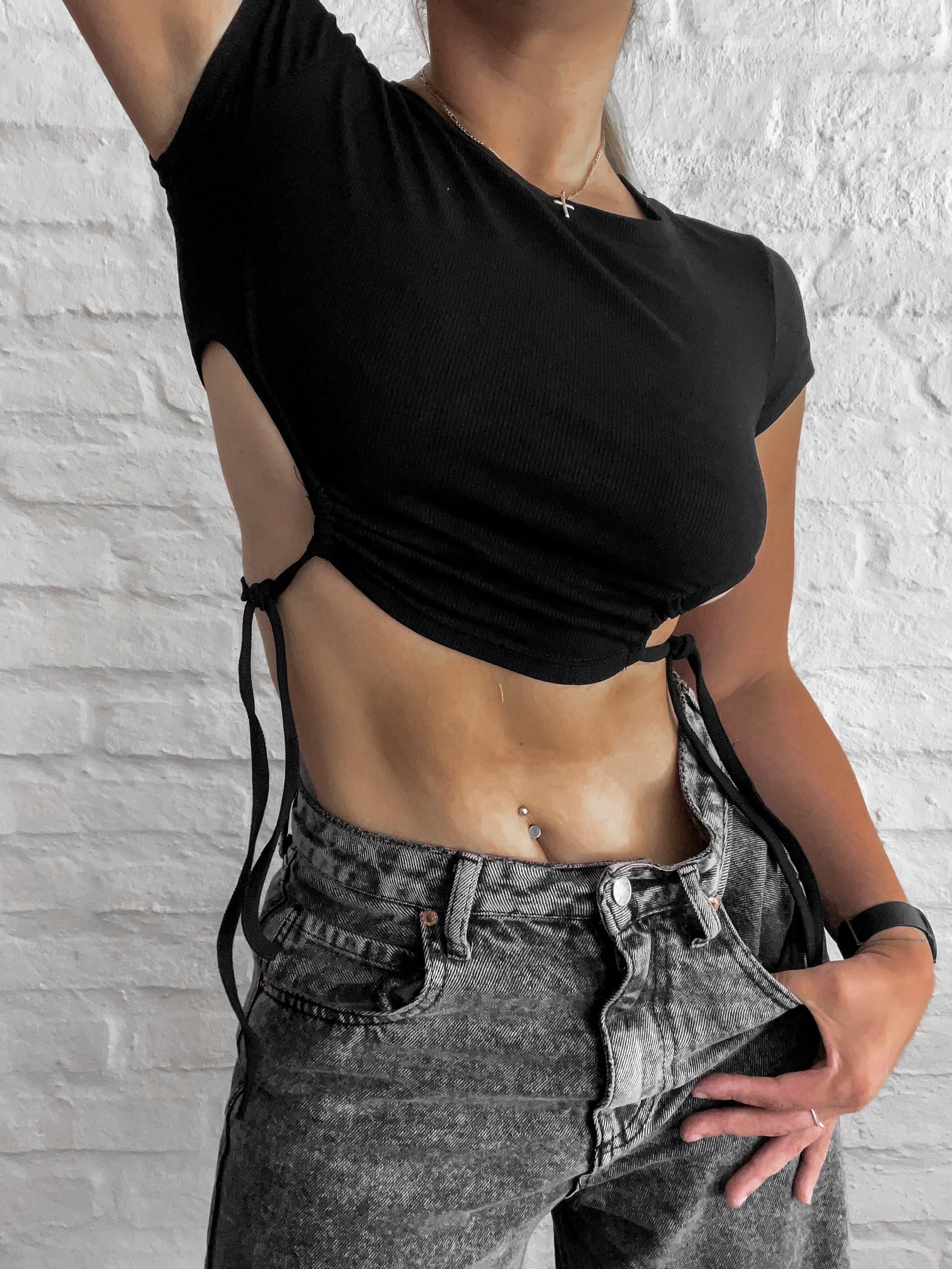 Top Ayelen black