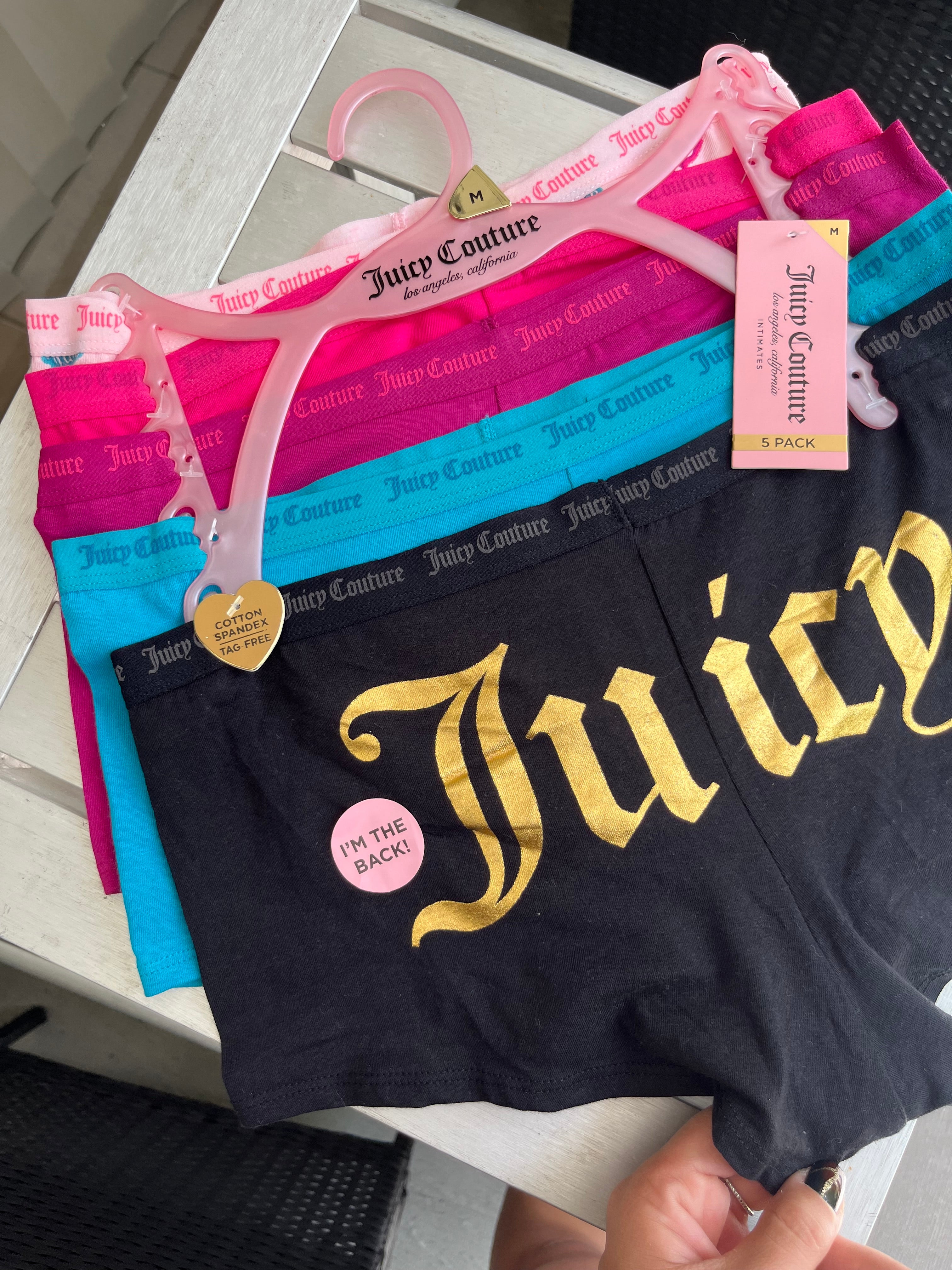 Pack colaless juicy couture x5