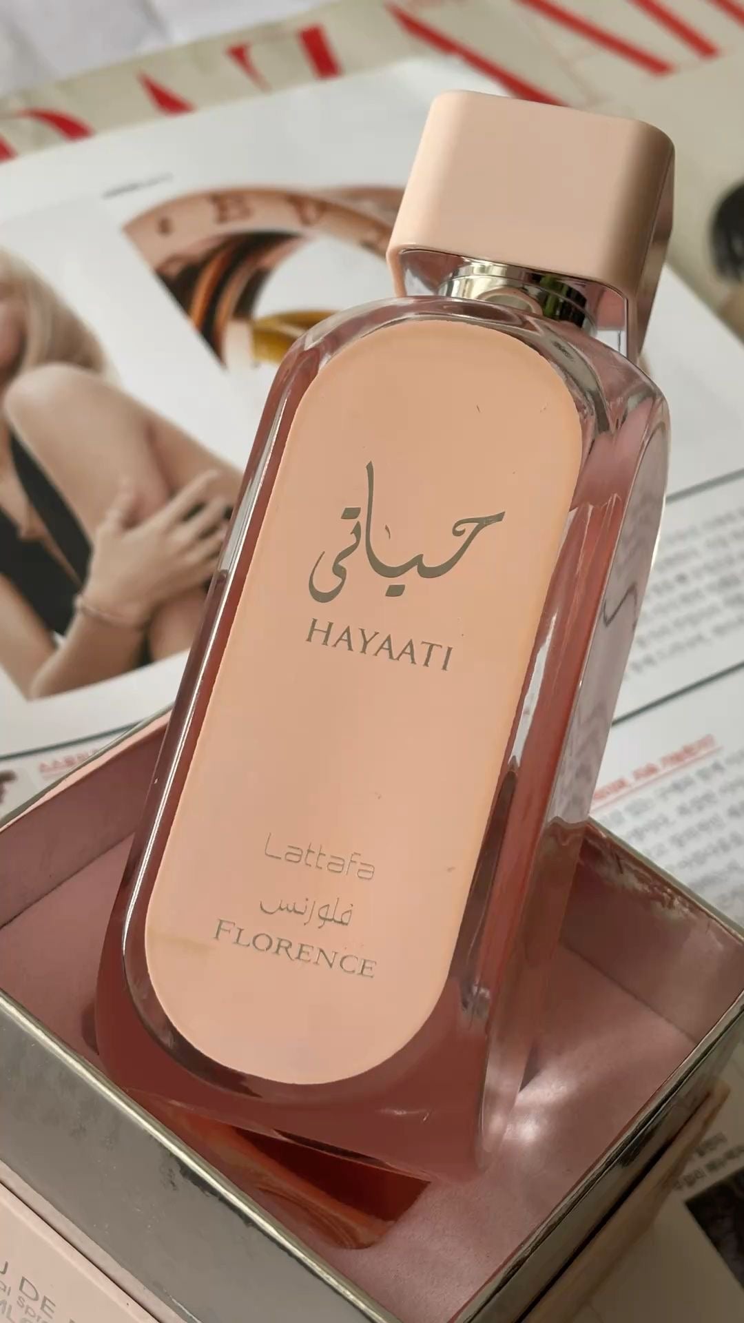 Perfume Original LATTAFA HAYAATI FLORENCE EDP Fragancia árabes