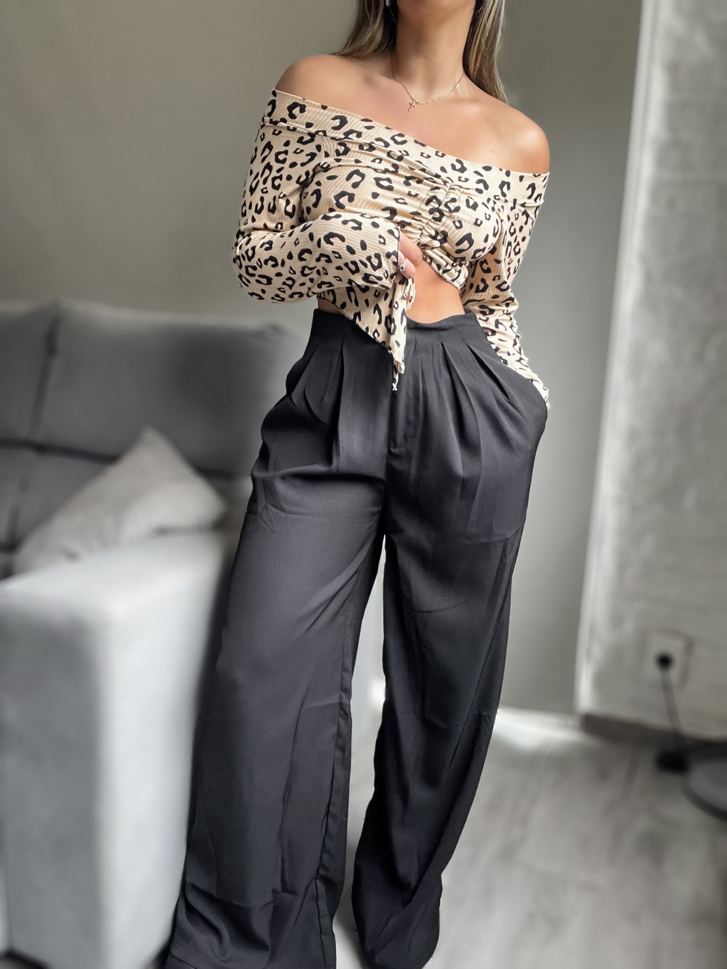 Pantalón sastrero black