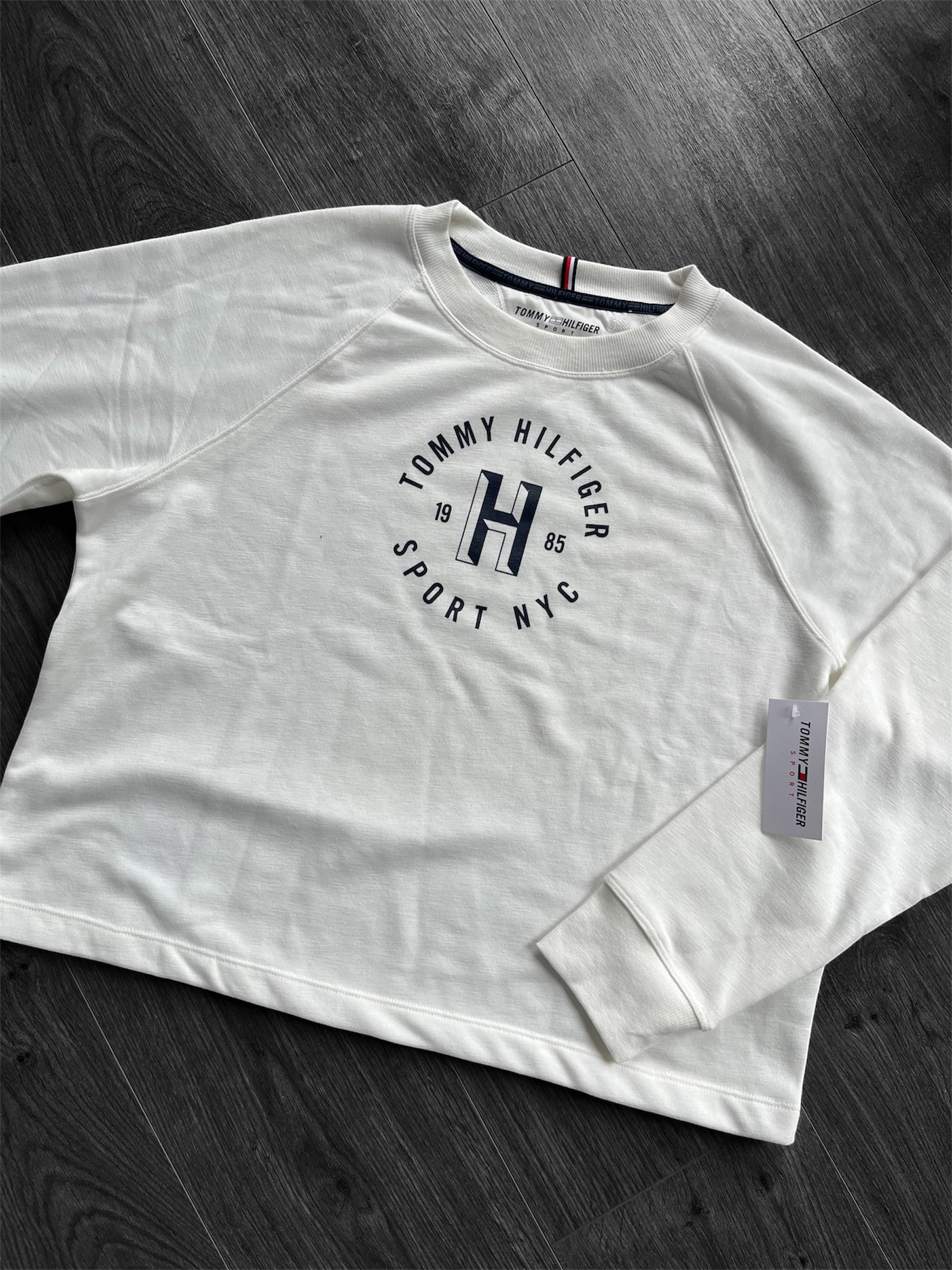 Buzo tommy woman white