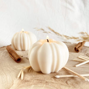 Velas pumpkin pack x4