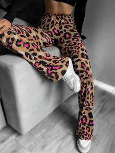 Calza oxford print and Pink