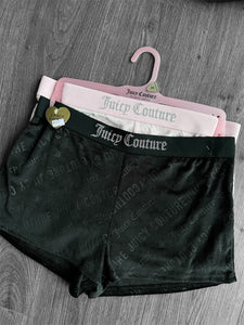Short juicy couture peluche pack x2