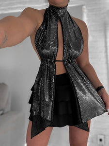Top Cande black and shine