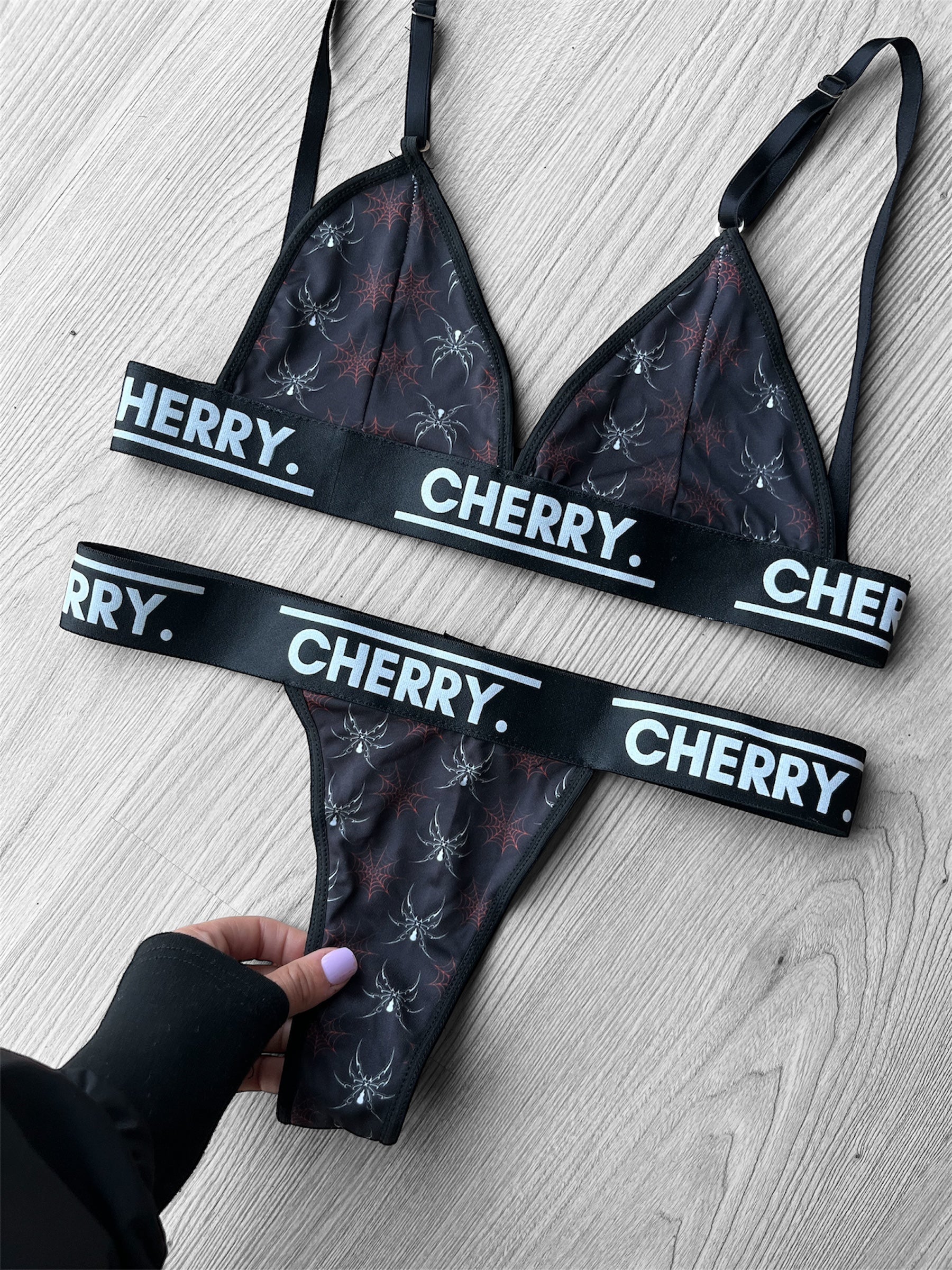 Conjunto Cherry spider