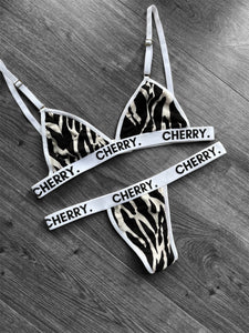 Conjunto Cherry cebra