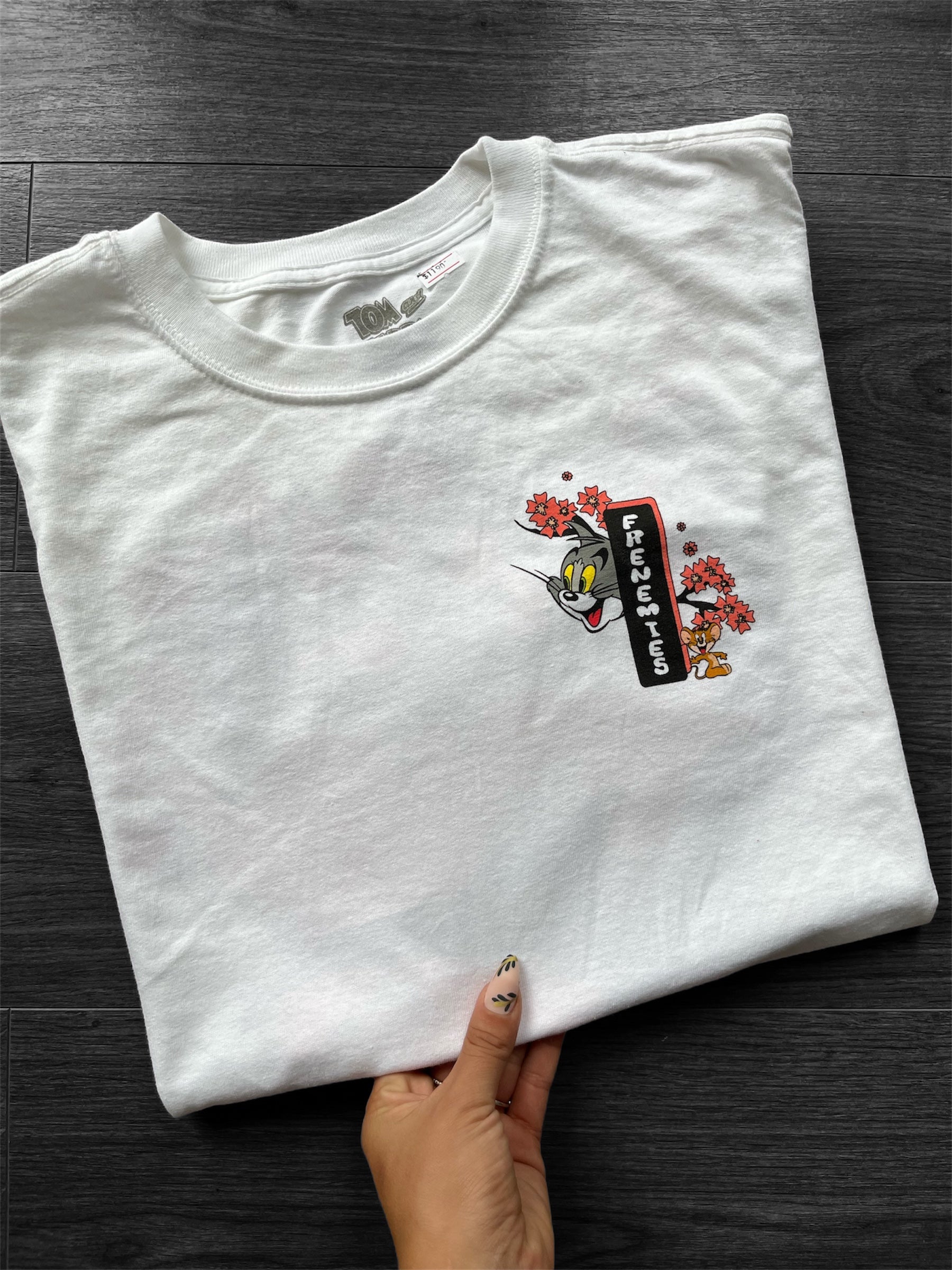 Remera tom y jerry unisex