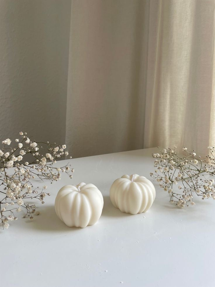Velas pumpkin pack x4