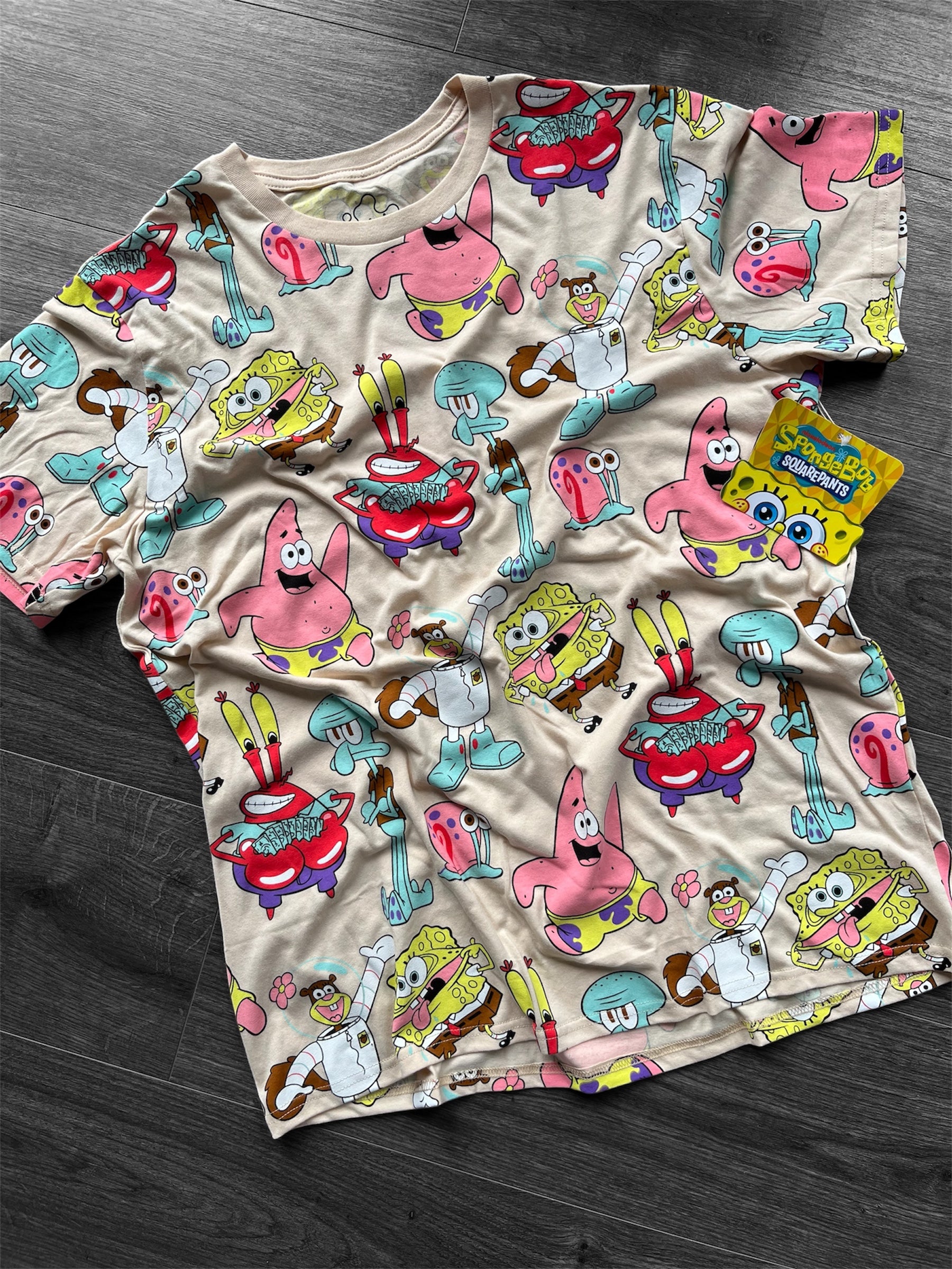 Remera Bob esponja unisex