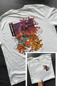 Remera tom y jerry unisex
