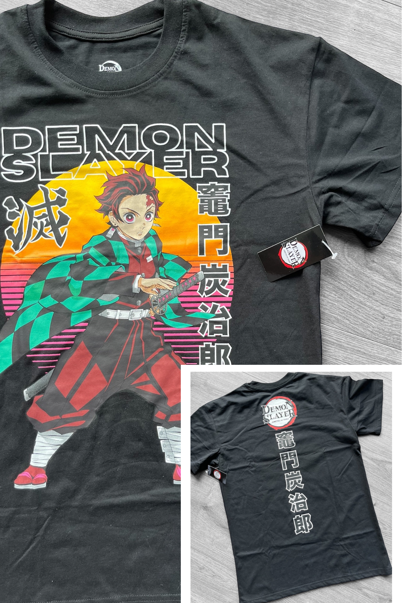 Remera demon slayer unisex