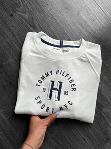 Buzo tommy woman white