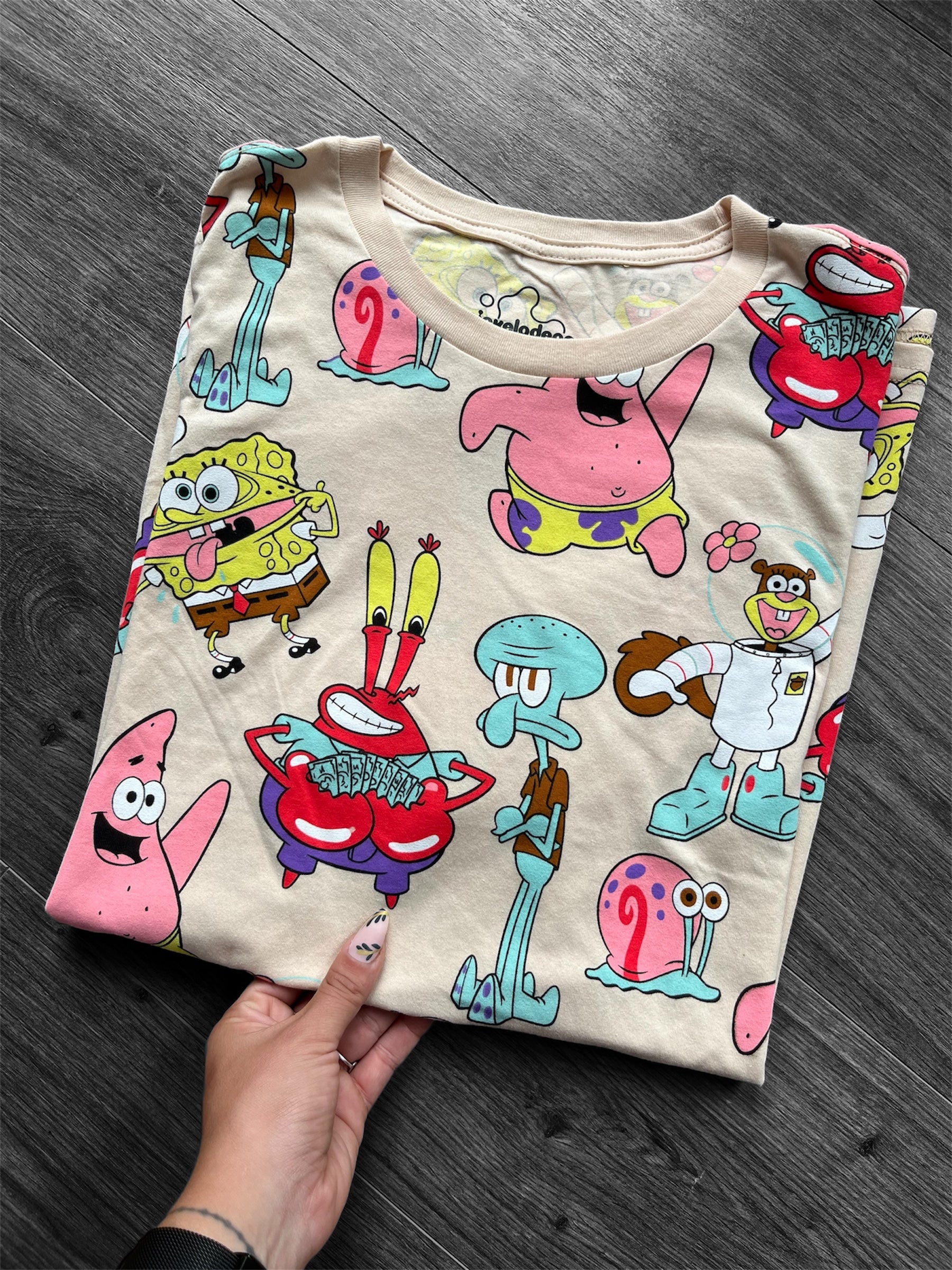 Remera Bob esponja unisex