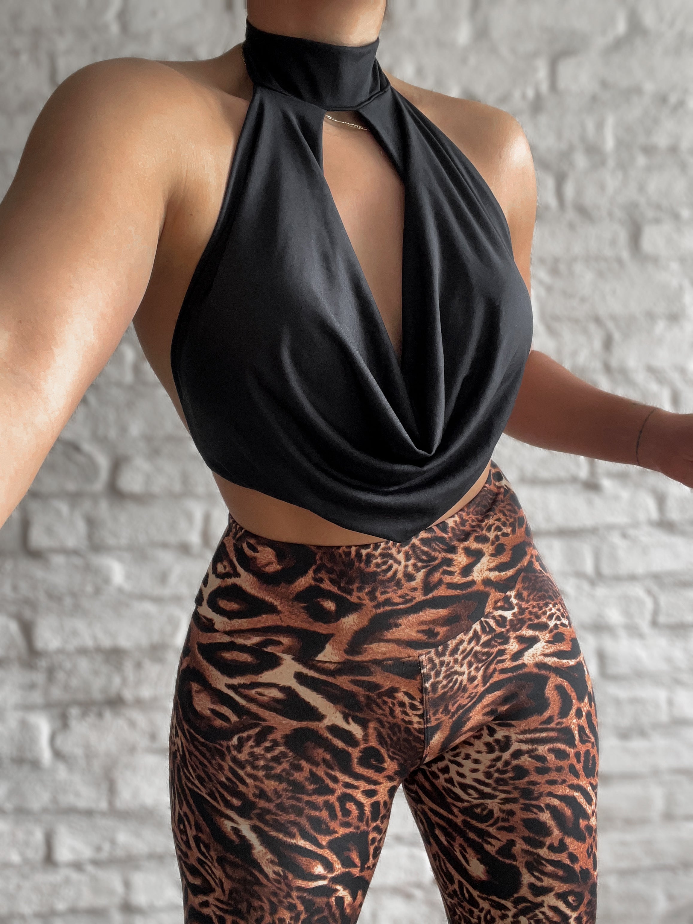 Top buche con push up