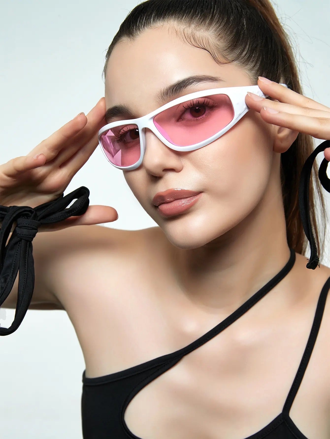 Gafas Sasha white and Pink