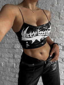 Top vinilo black