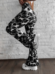 Calza print black and white