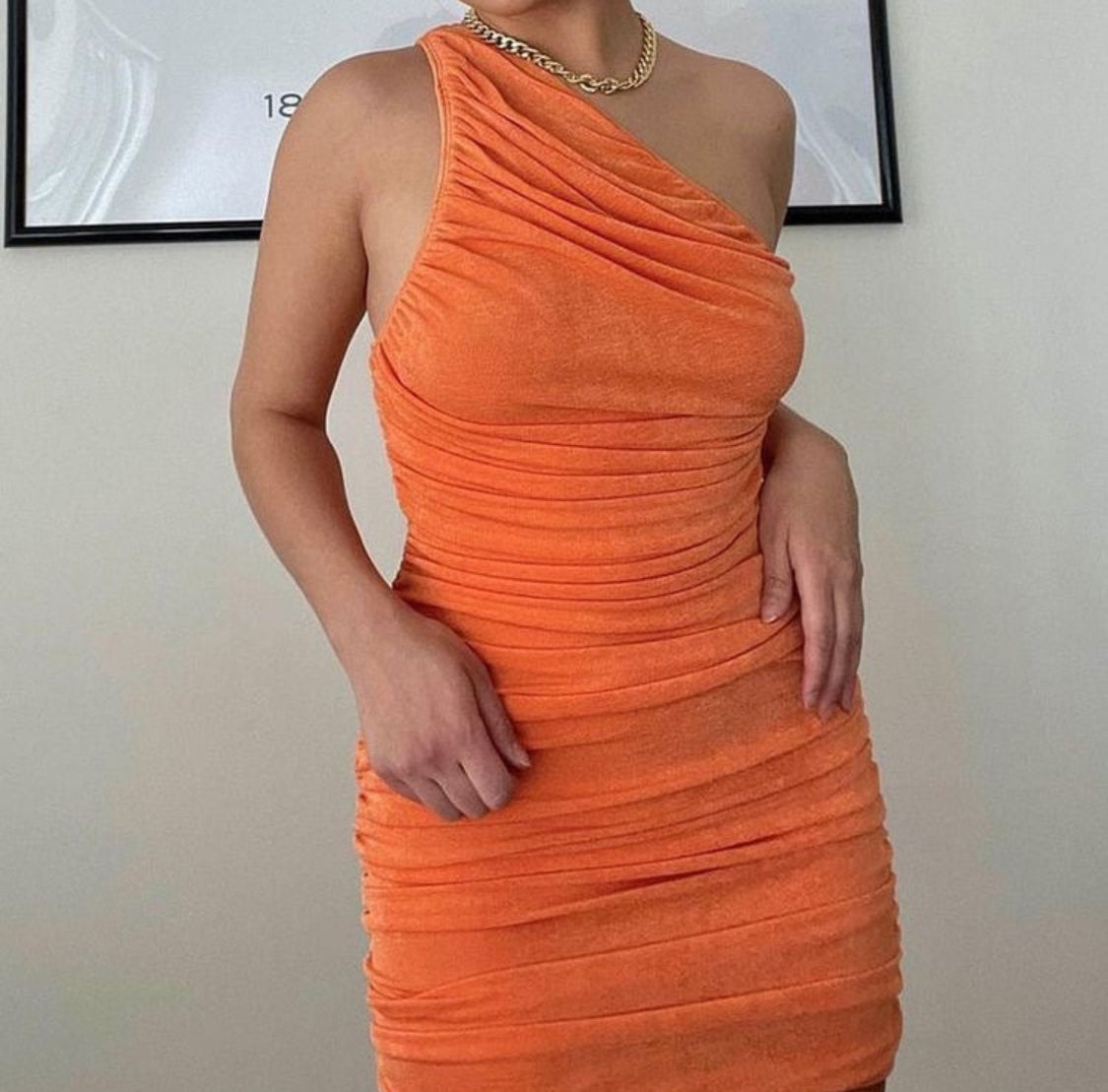 Vestido Flavia naranja