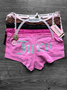 Pack colaless short juicy couture x5