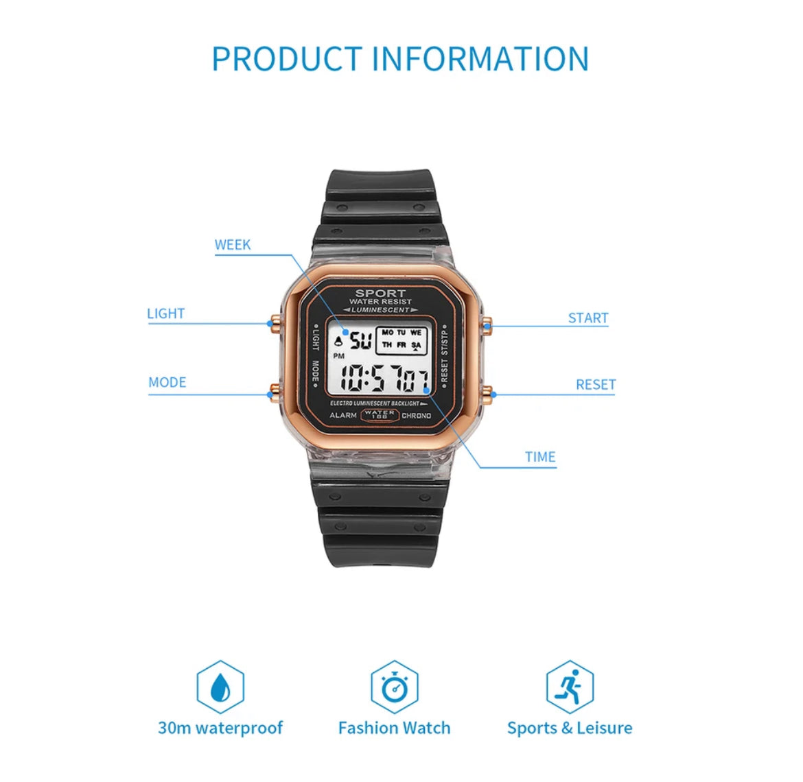 Reloj Digital LED