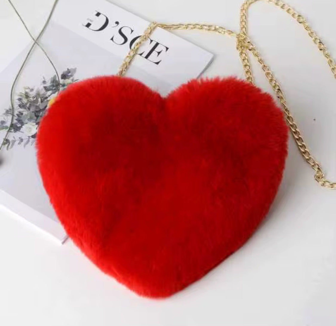 MiniBag corazón teddy