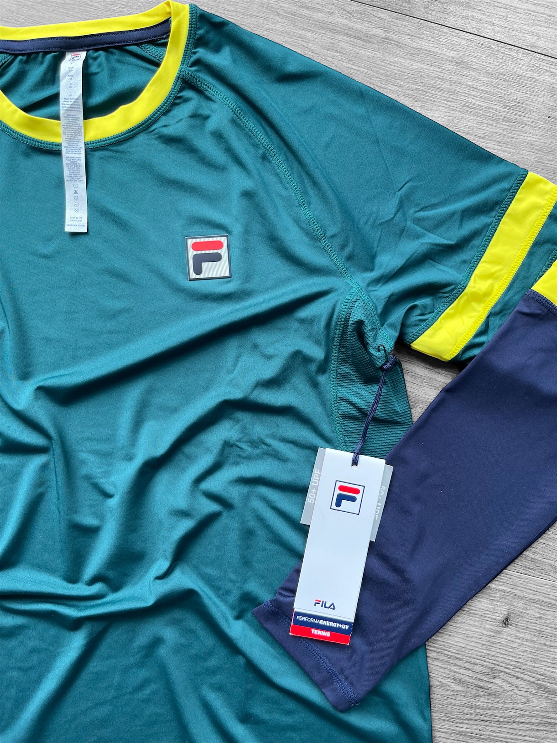 Remera manga larga sport fila