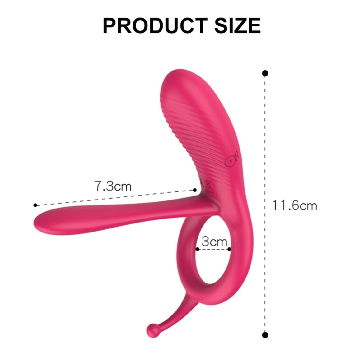 Anillo vibrador para hombres estimulador de clitoris