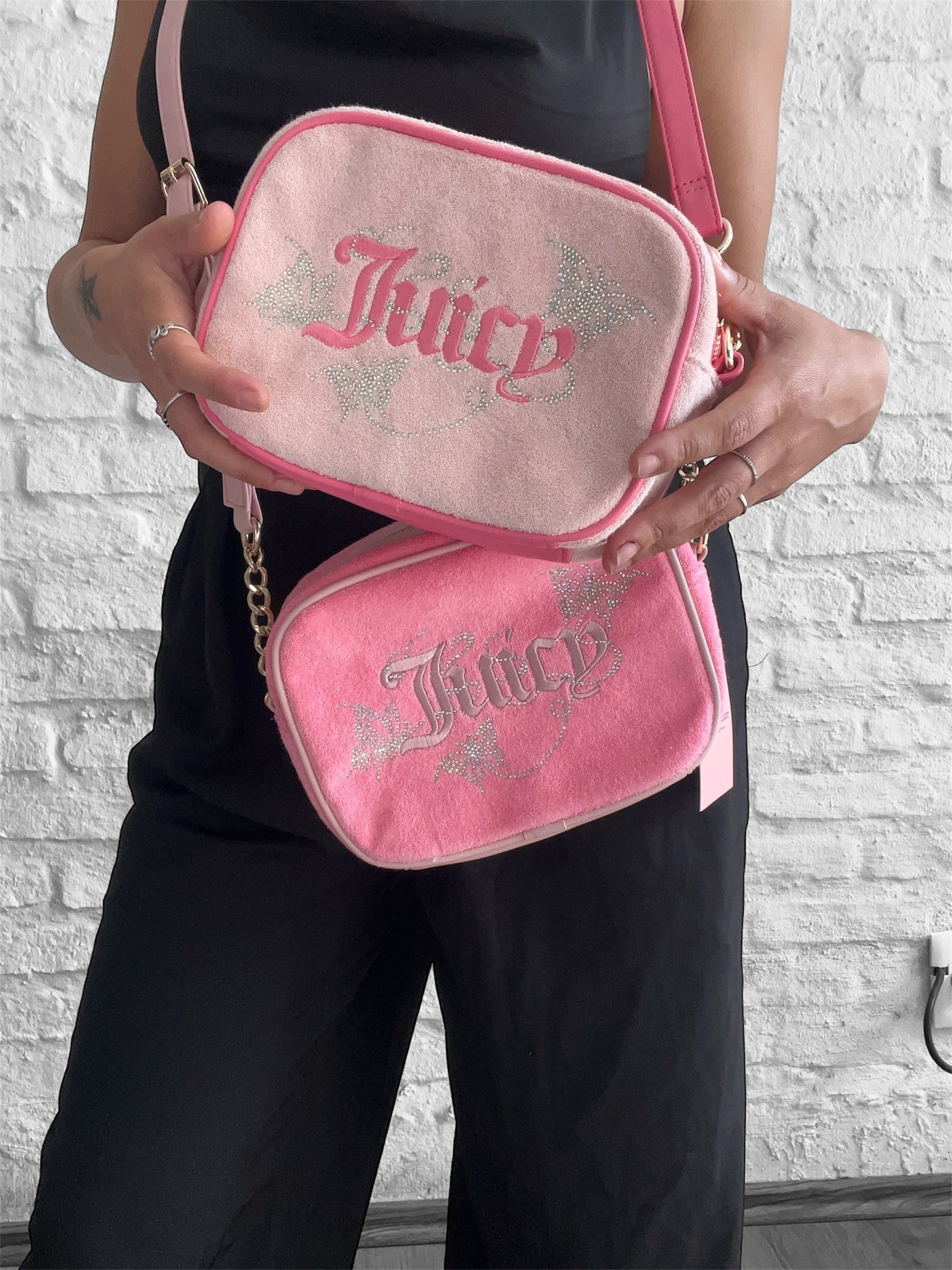 Bandolera juicy couture Pink