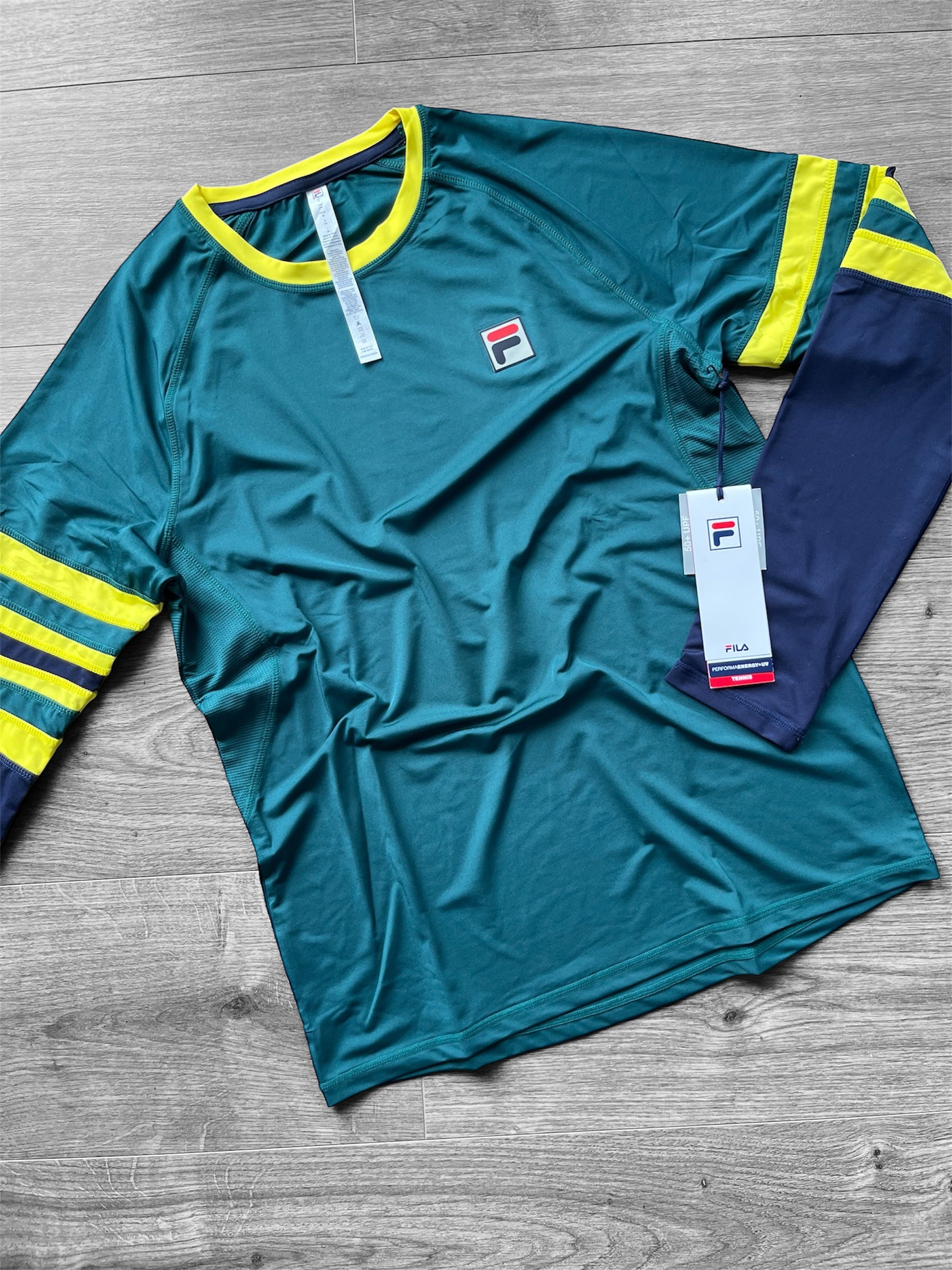 Remera manga larga sport fila