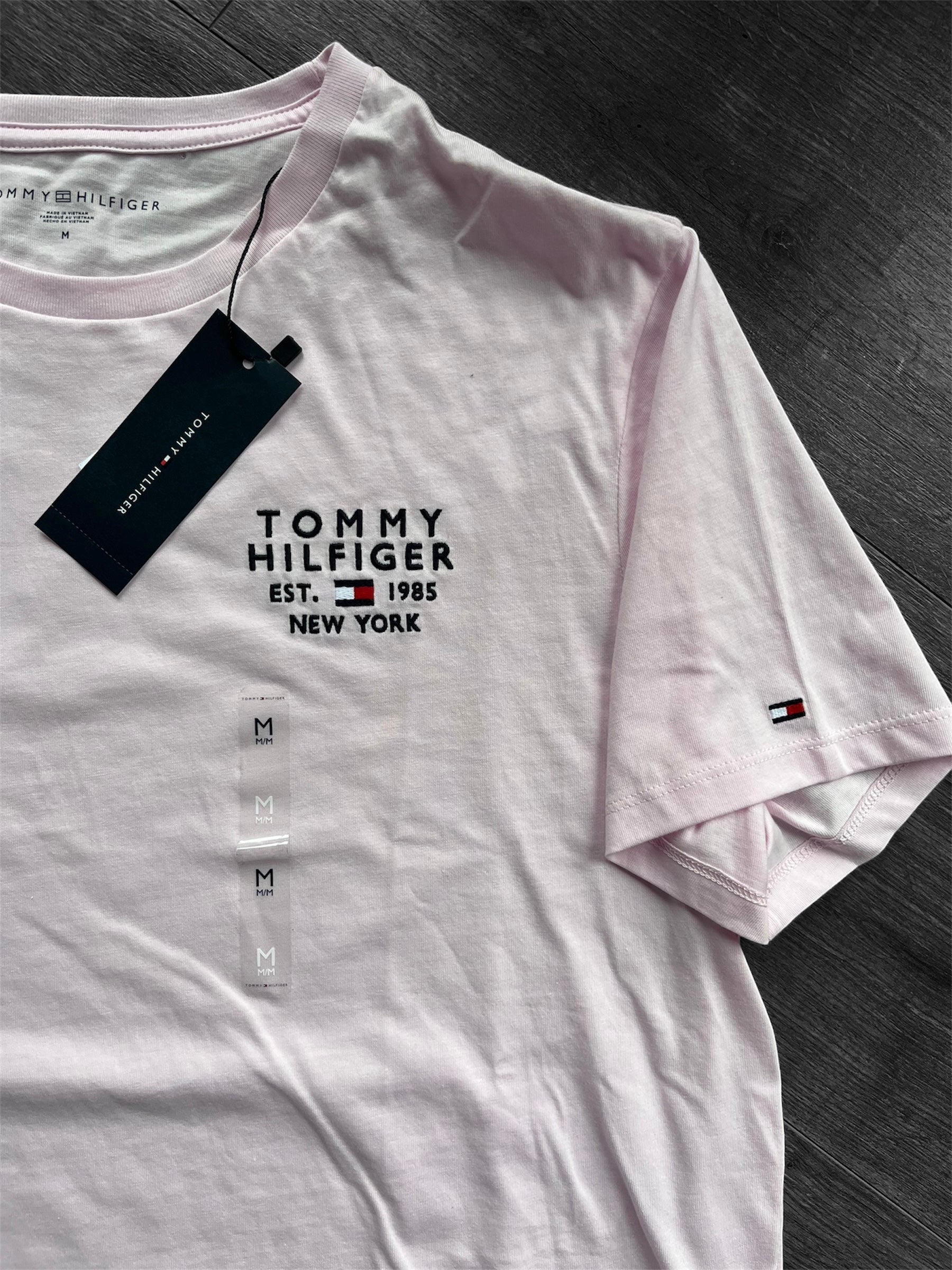 Remera tommy men rose