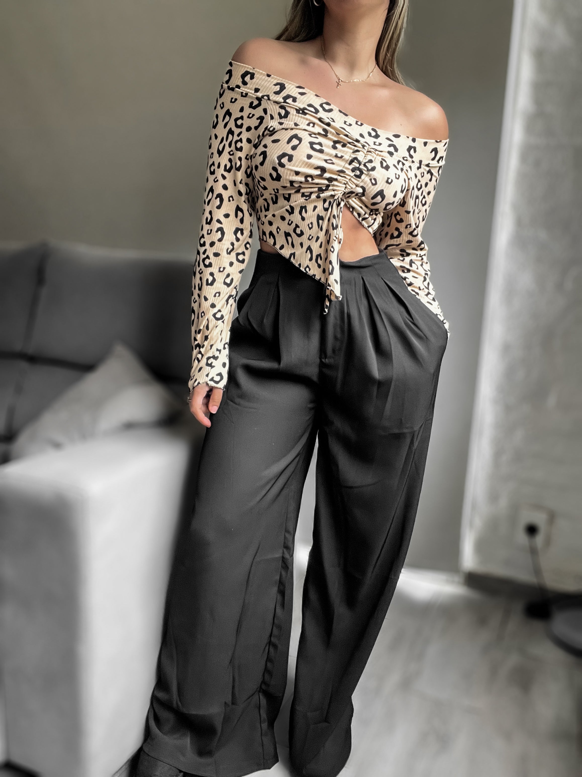 Pantalón sastrero black