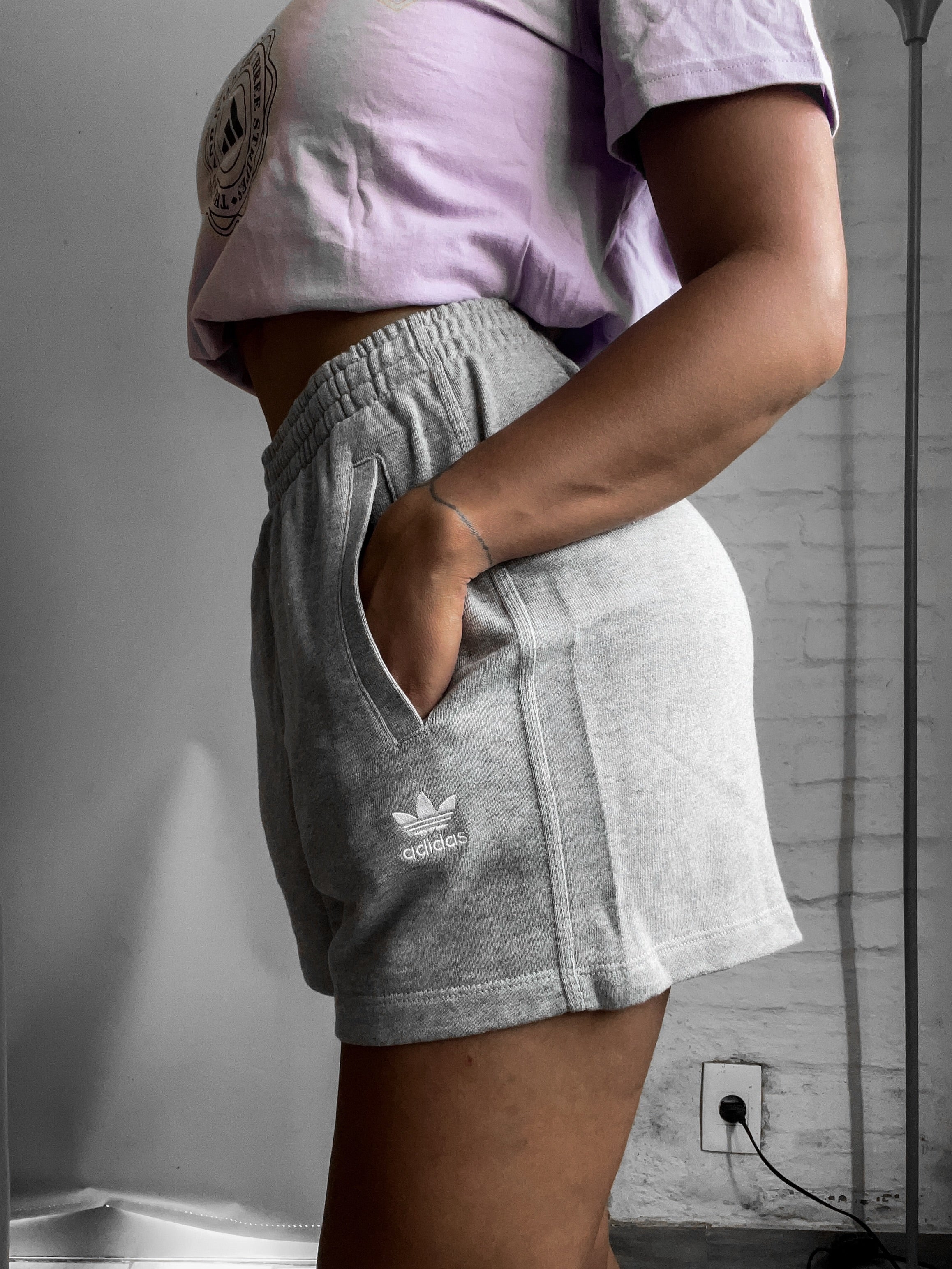 Short básico algodón Adidas