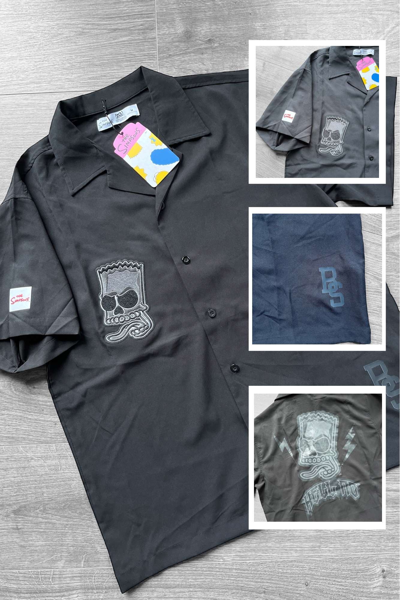 Camisa black bart men