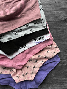Pack colaless short juicy couture x5