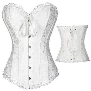 Corset ajustable white + COLALESS DE REGALO 🎁