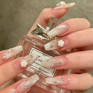 Uñas PRESS ON lady nude