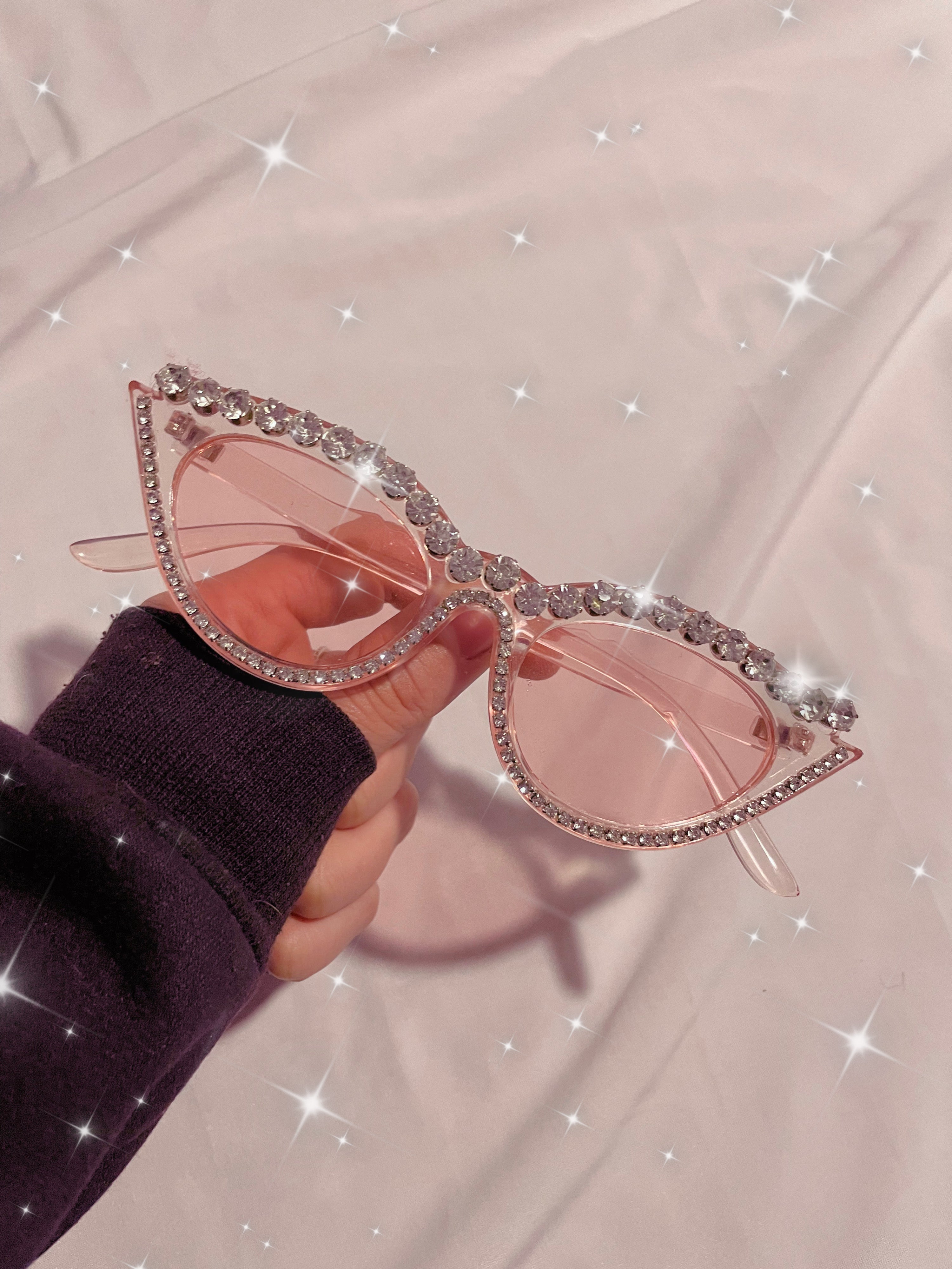 Gafas cat shine rosa